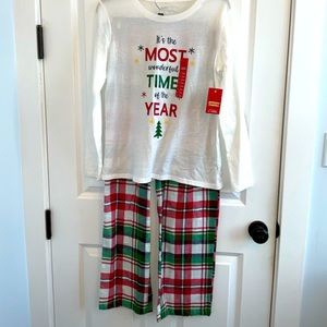 NWT Womens Jammies for your Families holiday pajama set